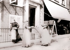 Kobiety, Rotterdam, Holandia, 1898