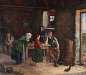 List z Ameryki, 1875 autorstwa James Brennan
