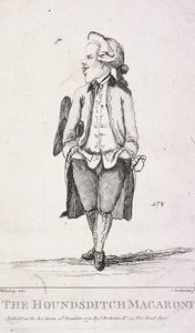 „Makaron Houndsditch”, 1772