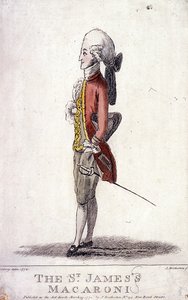 „Makaron św. Jakuba”, 1772 r. autorstwa James Bretherton