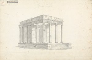 pl. VIII Świątynia Jowisza w Tebach autorstwa James Bruce