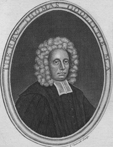 Wielebny Thomas Doolittle mgr, ok. 1775.
