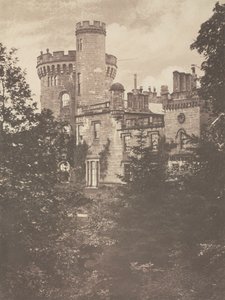 Widok na zamek Tullichewan, Glasgow autorstwa James Campbell of Strachathro
