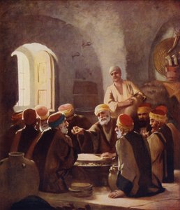 Kolacja wśród Fellahheen autorstwa James Clark