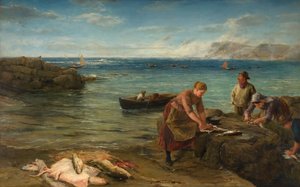 Śniadania dla Porth, 1907. autorstwa James Clarke Hook