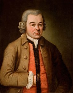 Portret Christophera Fullera d.1786, 1750-1780. autorstwa James Coleman