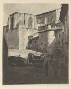 Praca z kamerą: Stary Kościół - Burgos, 1914. autorstwa James Craig Annan