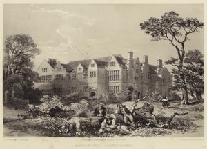 Sawston Hall, Cambridgeshire autorstwa James Dafforne