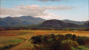 Moat Mountain i White Horse Ledge, studium, North Conway, New Hampshire, 1867 autorstwa James David Smillie