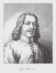 John Bunyan, portret (rycina) autorstwa James Dawson Watson