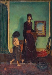 Łańcuch koralikowy autorstwa James Dickson Innes