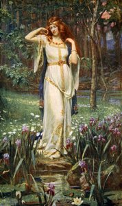 „Freyja i naszyjnik”, 1890.
