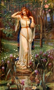 „Freyja i naszyjnik”, 1912.