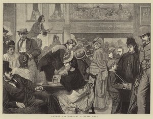 London Sketches w Music Hall