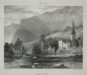 Seria tematów z dzieł późnego RP Boningtona: A Study from Nature..., 1829. autorstwa James Duffield Harding