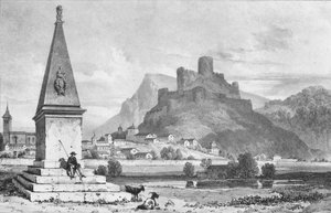 Almanza. Pole bitwy, 1823.