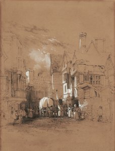 Bank Street, Maidstone autorstwa James Duffield Harding