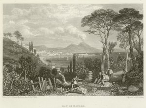Zatoka Neapolitańska autorstwa James Duffield Harding