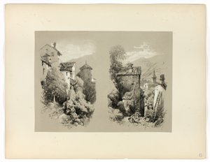 Beaufort and Serves, z Picturesque Selections autorstwa James Duffield Harding