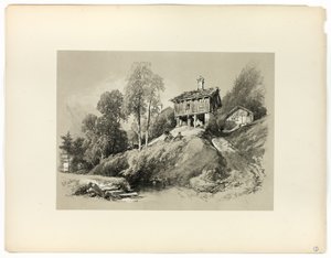 Brunnen, z Picturesque Selections autorstwa James Duffield Harding
