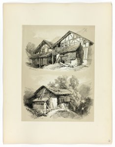 Brunnen, z Picturesque Selections autorstwa James Duffield Harding