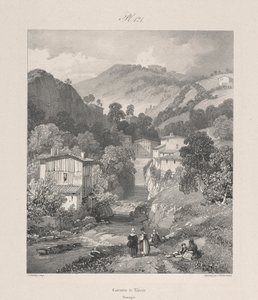 Cachoeiras de Thiers, Auvergnepolish autorstwa James Duffield Harding