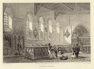 Kościół Cobham (lithotint)