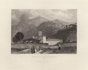 Klasztor Vallombrosa autorstwa James Duffield Harding