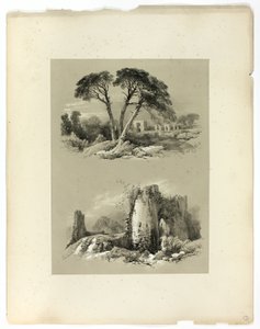 Frejus i zamek Pennard, z Picturesque Selections