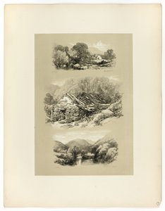 Pandy Mill, Church Pool i jeszcze jeden temat z Picturesque Selections autorstwa James Duffield Harding