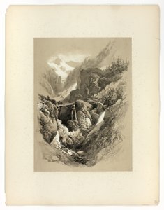 Saint Gothard, W. Wasen, z Picturesque Selections autorstwa James Duffield Harding