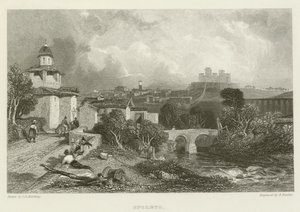 Spoleto autorstwa James Duffield Harding