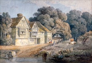 „Dom Ost w Hastings, Sussex”, XIX wiek. autorstwa James Duffield Harding