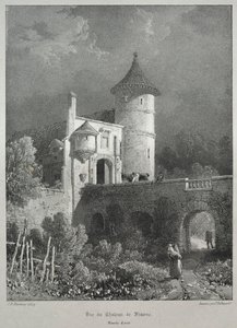 Malownicze i romantyczne podróże po starożytnej Francji. Franche-Comte..., 1825. autorstwa James Duffield Harding