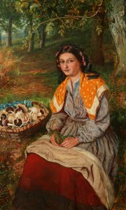 Zbieracz grzybów autorstwa James Edgar