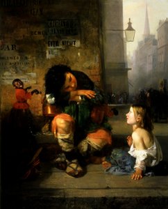 Savoyard Boy w Londynie autorstwa James Edward Freeman