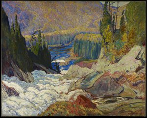Wodospady, Rzeka Montreal, 1920