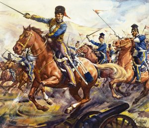 Słynne konie z faktów i fikcji: Szarża lekkiej brygady autorstwa James Edwin McConnell
