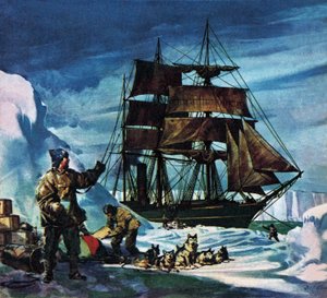 Terra Nova na Antarktydzie autorstwa James Edwin McConnell