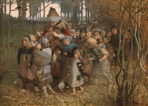 Pied Piper z Hameln, 1881, c1930.