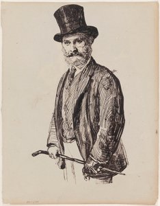 Według Fantin-Latoura: malarz Édouard Manet autorstwa James Ensor