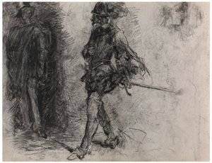 Don Kichot (zawiera na papierze) autorstwa James Ensor