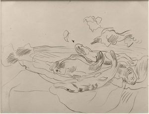Ryba na talerzu autorstwa James Sidney Ensor