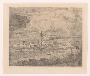 Widok Mariakerke Grande vue de Mariakerke autorstwa James Ensor
