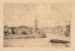 Widok na Ostendę od strony wschodniej autorstwa James Ensor