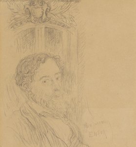 Mój portret autorstwa James Ensor