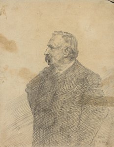 Portret Ernesta Rousseau autorstwa James Ensor