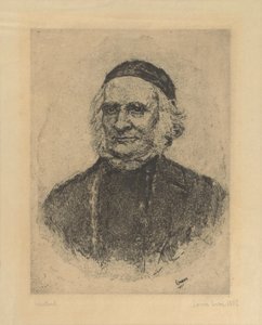 Portret szwedzkiego botanika Eliasa Friesa autorstwa James Ensor
