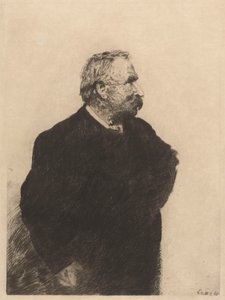 Portret Ernesta Rousseau autorstwa James Ensor