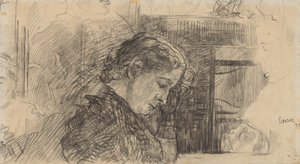 Portret kobiety (Mariette Rousseau) i inne postacie autorstwa James Ensor